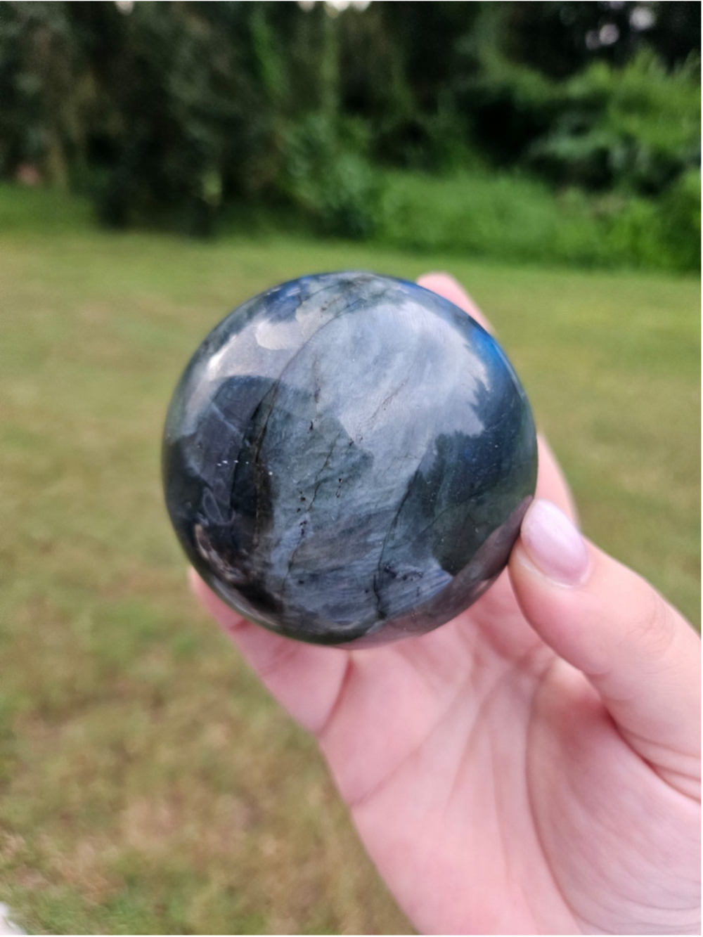 Labradorite Sphere 2.2 - Picture 2 of 4